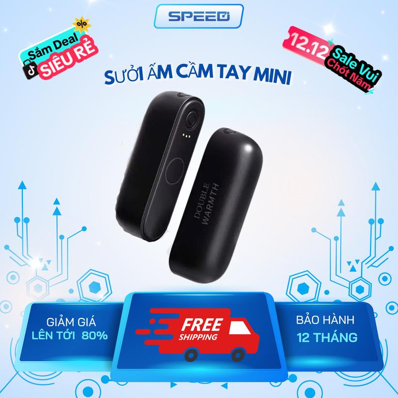  DCK Máy sưởi ấm từ tính cầm tay mini tích điện dung lượng 2400 MAH sử dụng mùa đông hót 2025 