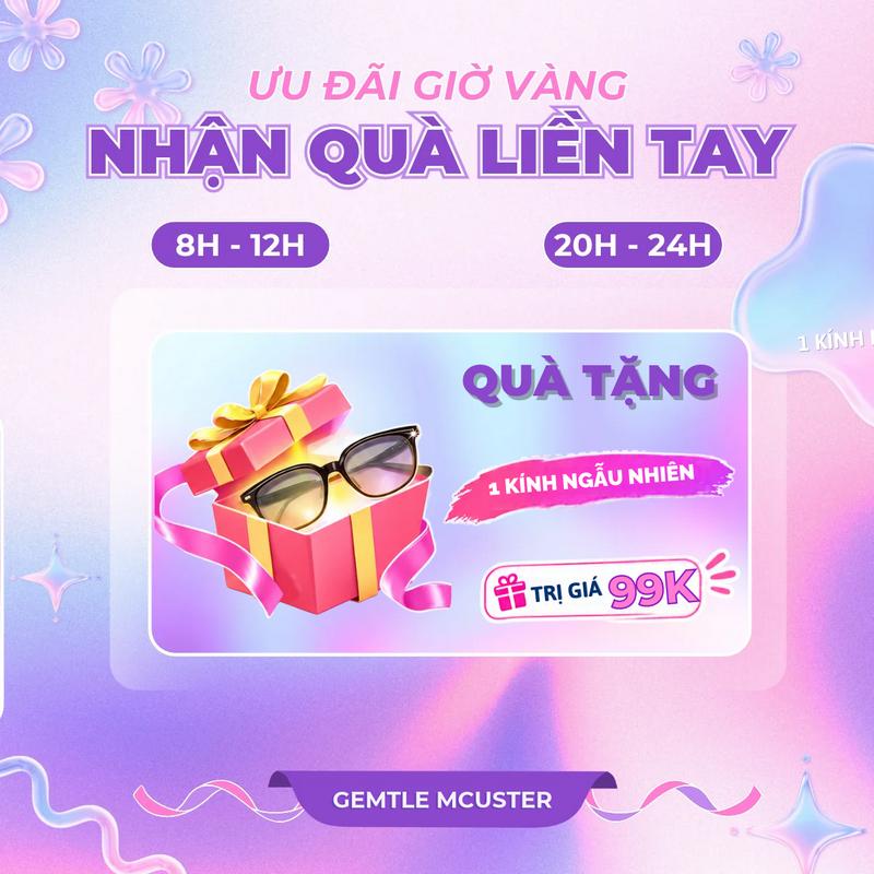 【 Quà Tặng Không Bán 】Kính Random Ngẫu Nhiên Cao Cấp Thời Trang Mùa Hè 2026 Quà Tặng Ngẫu Nhiên