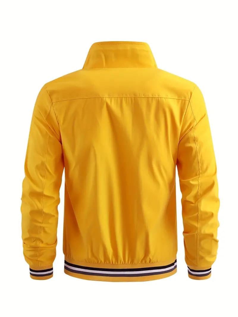 Product Introduction of Men's casual stand collar collar jacket regular version of the academy fashionable trench coat Spring and Autumn 9
