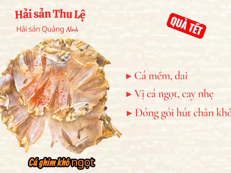 500g Cá ghim khô Cá đuối vàng khô nhỏ tẩm ngọt cay