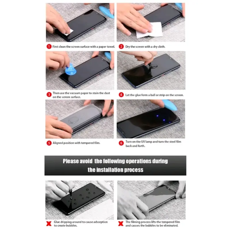 Tempered Glass UV Anti Spy untuk SAMSUNG S22 ULTRA/S23 ULTRA/S24 ULTRA - Pelindung Layar Lengkung SAMSUNG S22 ULTRA/S23 ULTRA/S24 ULTRA - Protector Privasi Smartphone Privacy 5