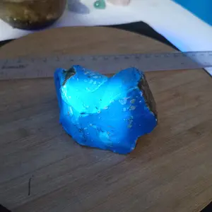Batu Amber Rough / Raw , Blue UV reactive (7)