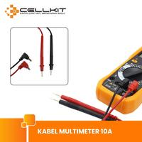 Gambar CELLKIT Kabel Multimeter Multitester Jarum Lancip 20A 10A - 10A dari CELLKIT Kota Surabaya 5 Tokopedia