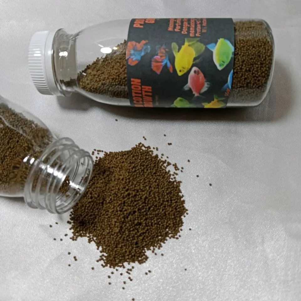 pelet ikan cupang \ pakan ikan hias premium untuk pertumbuhan ikan