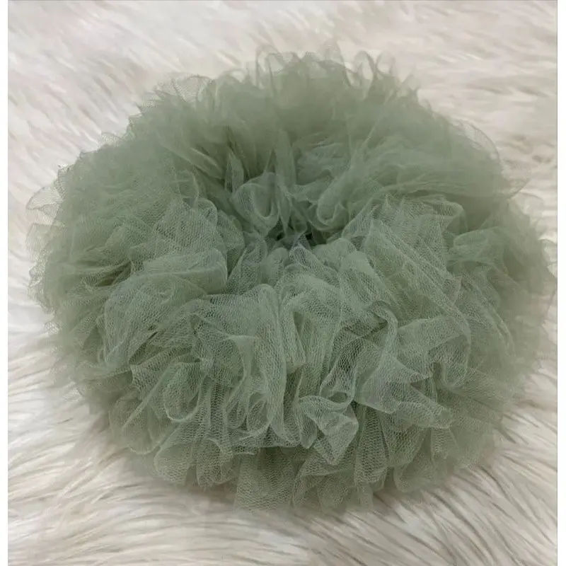 Special PROMO Cepol tile VIRAL/SCRUNCHIE TILE BESAR 20 CM soft tule Premium Gread A 3
