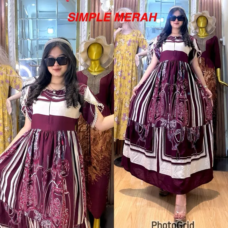 DREESS RENDA BEST SELLER Wanita Katun 1