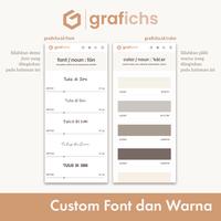 Gambar [20 pcs] Hang Tag GIHB01-05 by Grafichs - GIHB01 dari Grafichs Kab. Bogor 5 Tokopedia