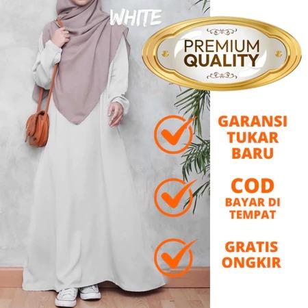 Malibary - Aluna Dress Gamis 2025 Pesta Mewah Wanita Bahan Lembut Remaja Dewasa Remaja Muslim Lebaran Kondangan Syari Maxi Simple 0