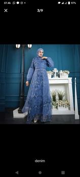 Product Review of RAISHA-Jeehan  Dress/ gamis/ Gaun Pesta Wanita Muslim Untuk  Lebaran, Wisuda, Kondangan full tile  brokat simple tebal dan mewah from 💫**💫 1