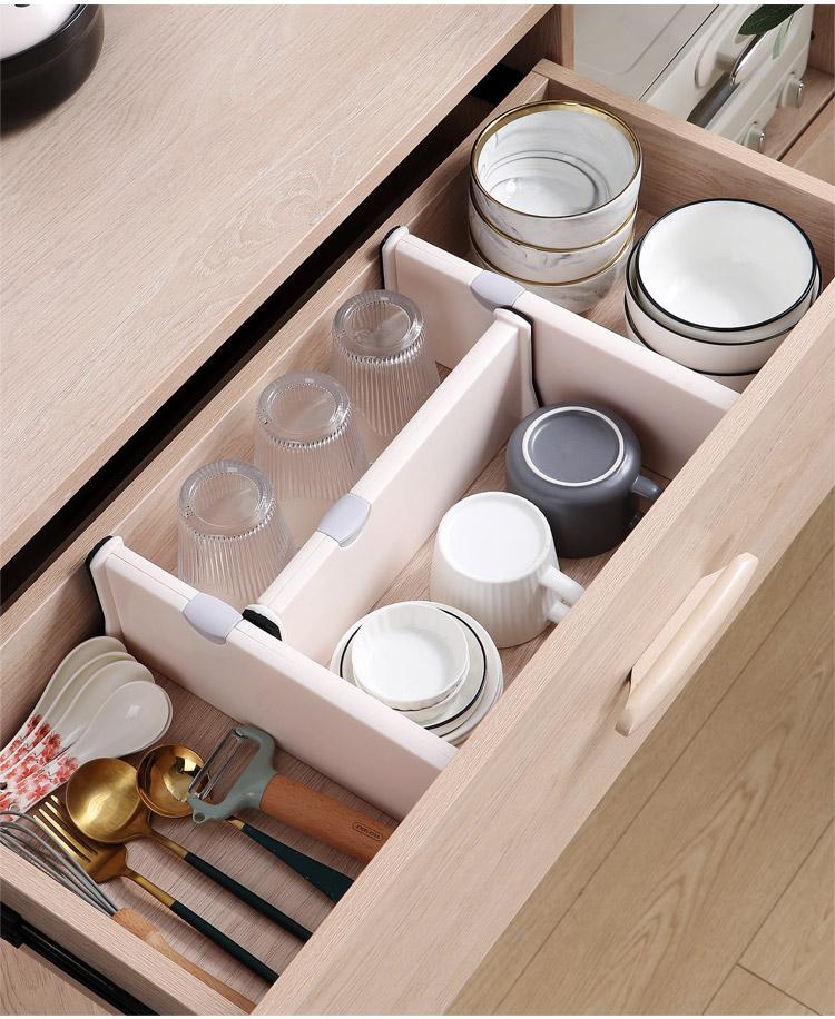 Product Introduction of 🇸🇬【SG stock】Extendable Drawer Partition - Adjustable Clothes Stationery Divider - Wardrobe Cabinet Storage Organizer 31