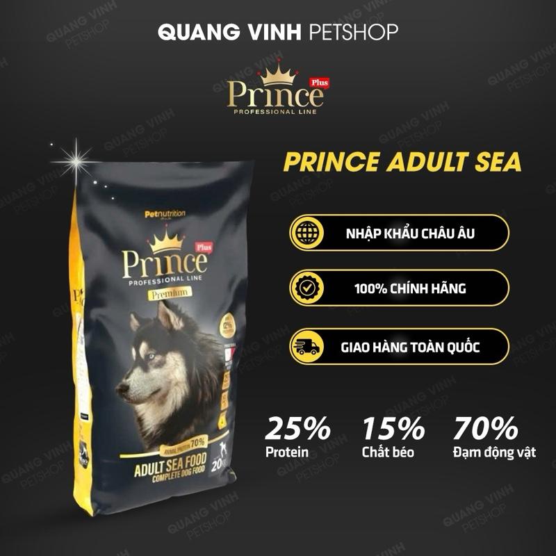(20kg) Prince Adult Sea - Thức ăn hạt khô nhập Âu dành chó chó trưởng thành vị cá biển