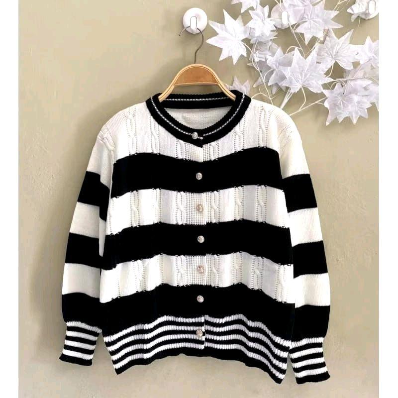 cardi gan rajut import | outer rajut korean style Cardigan 8