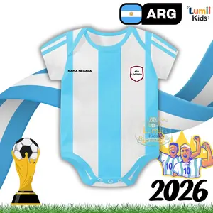 Lumiikids • Jumper Jersey Bodysuit Bola PILDUN 2026 ARGENTINA - Baju Bola Bayi 0 - 12 Bulan