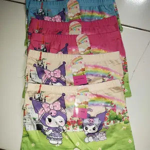 boxer pop anak perempuan paket 6pcs /size M 1-2thun L 2-4 thun XL 5-6 thun / real picture