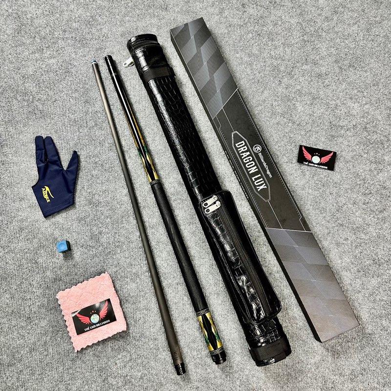 Cơ Bida Dragon LUX FuLL CARBON và Bao Da