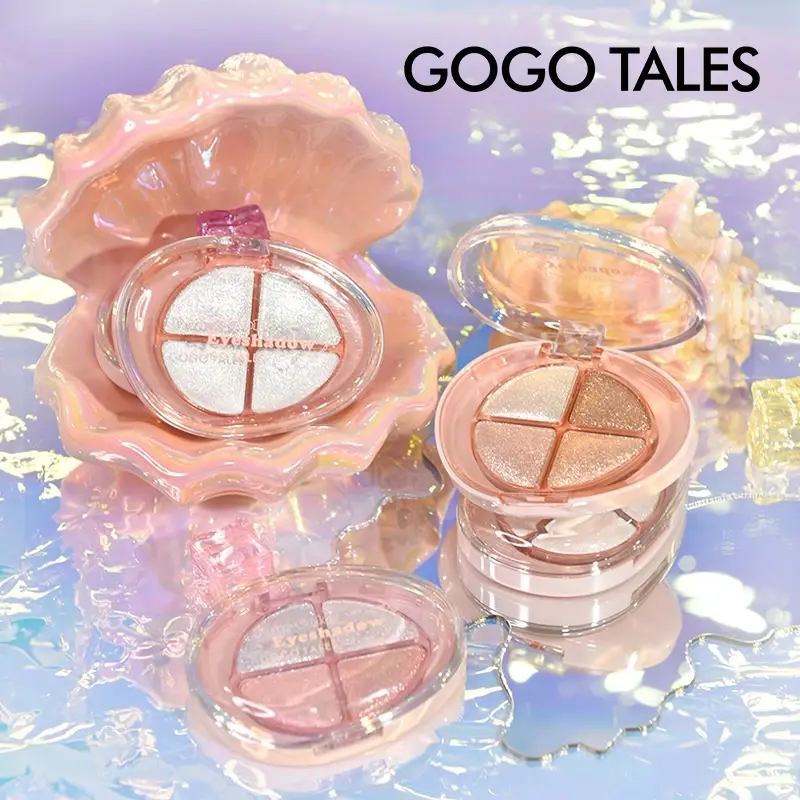 GOGO TALES Glitter Eyeshadow Palette Matte Make Up Set Shimmer Powder Bundle Glam Tahan Lama GT733
