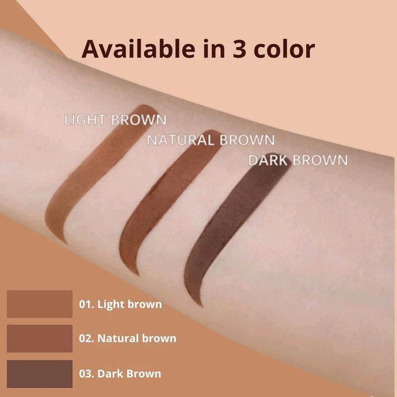 Ibcccndc Eyebrow Powder Waterproof dengan Cetakan Alis Instan - 10 Model 1