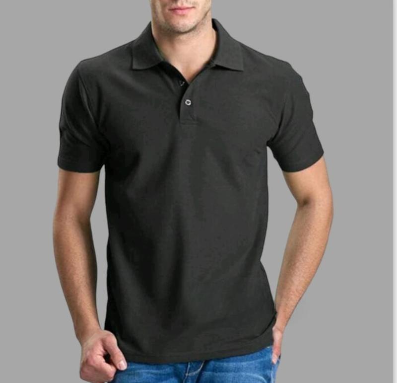 Product Introduction of Kaos Kerah Polos / Kaos Kerah Polos Seragam / Kaos Kerah Polo Shirt Unisex Formal / Kaos Kerah Lengan Pendek Abu Abu Casual 23