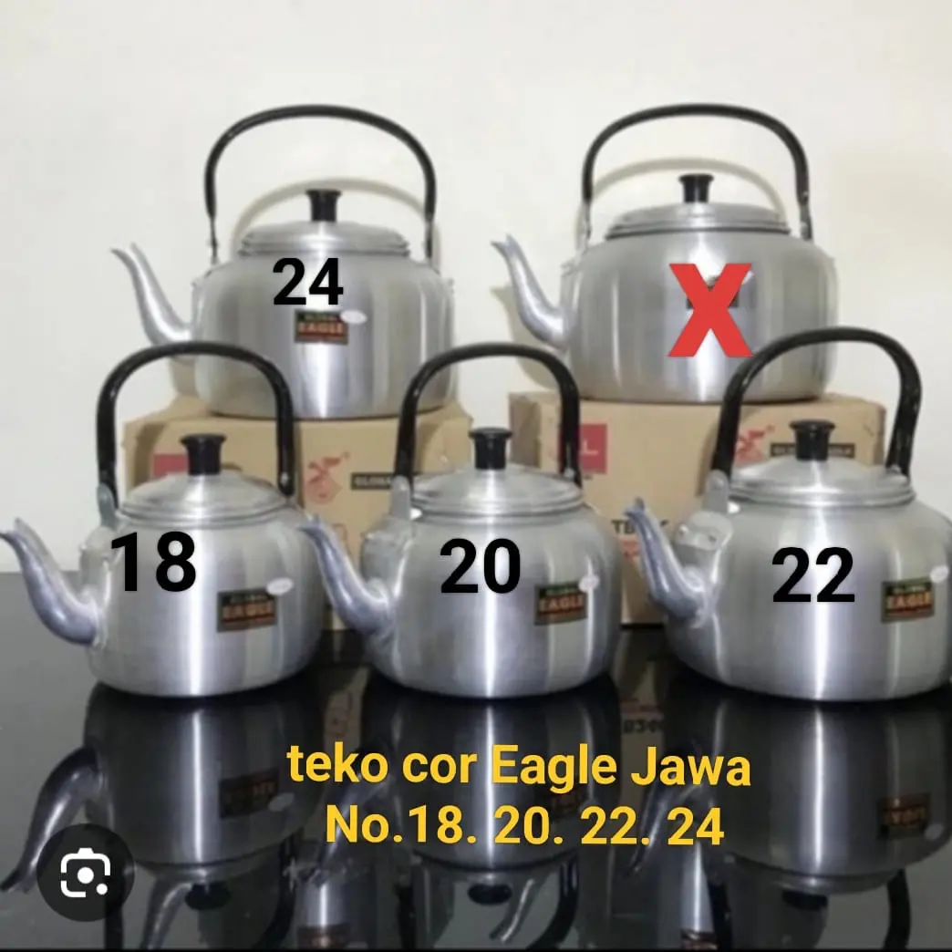 Teko Cor Bunyi/Teko siul/Ceret Air/Ketel Air Eagle Jawa