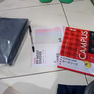 Flashee Binder Paket Sekolah Set 4IN1 Paket Binder Kampus Kuliah Sudah Termasuk Buku Tulis