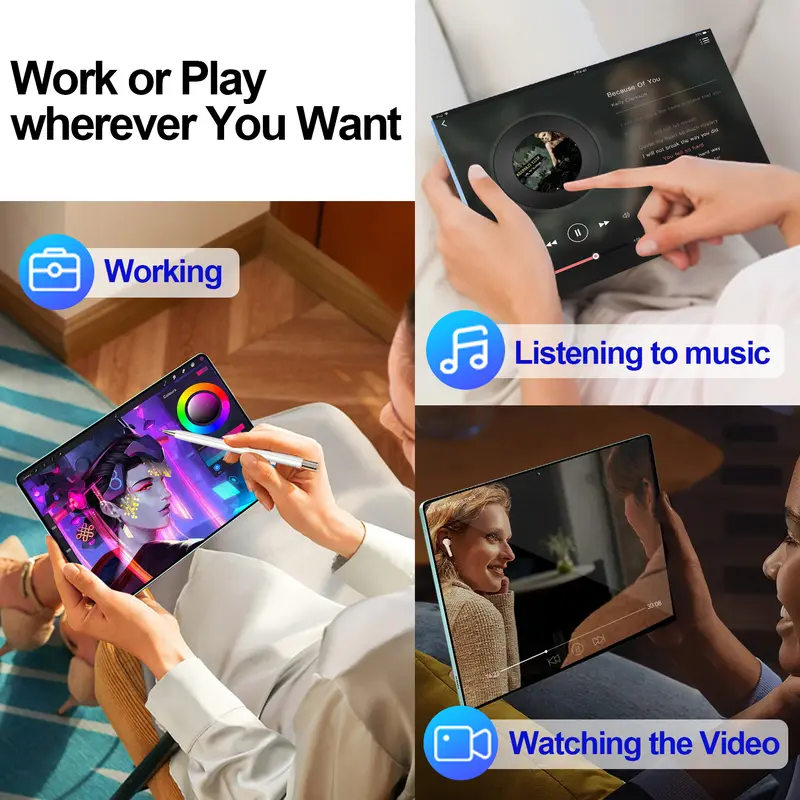 COD 100% Tablet Asli 2025 S13 Tablet 12,8 inci 16GB + 1024GB Fashion Tablet Tablet Murah Dual SIM 5G WiFi HD Layar Film Menonton Game Hiburan Studi Kantor Artefak Penting 5