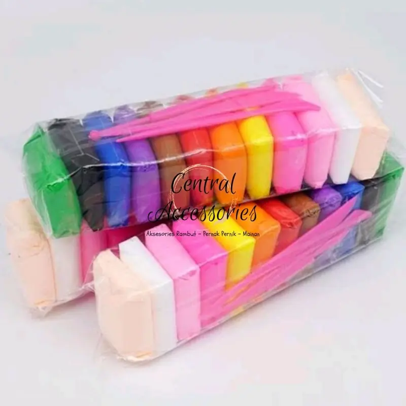 CLAY POLYMER MAINAN ANAK / MAINAN EDUKASI SLIME PLAY DOUGH 2