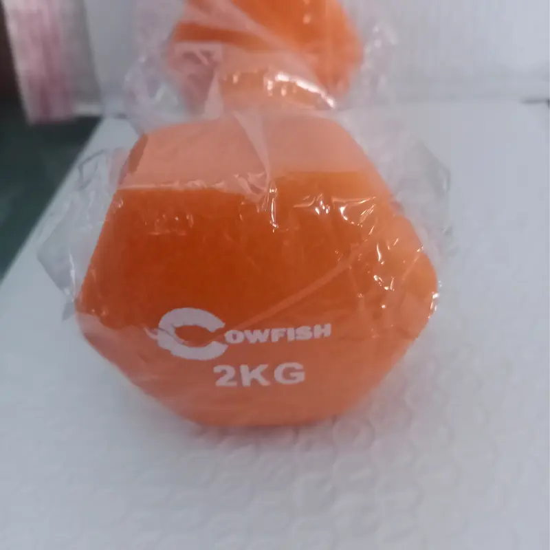 DUMBELL BARBEL 2 KG Vinty isi 1 pcs cewek & cowok gym Neoprene barbel mini Otot 8