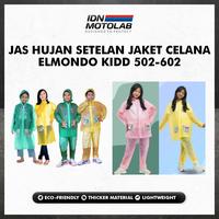 Gambar JAS HUJAN ANAK Stelan Setelan Elmondo Kidd 602 502 Set Jaket Celana - 502, Kuning dari Motocraft IDN Kab. Tangerang 1 Tokopedia