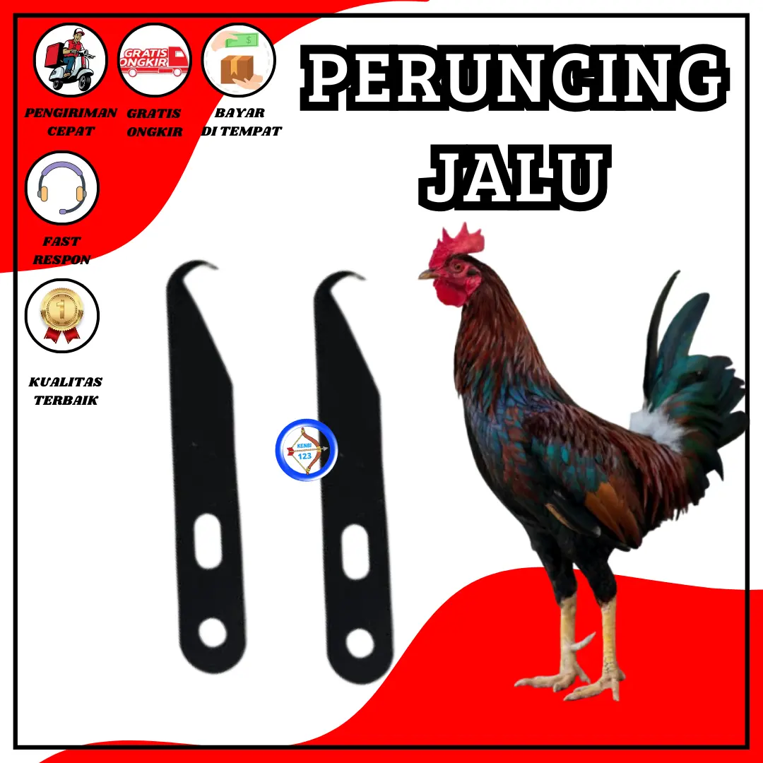 3 PCS alat peruncing jalu ayam bisa tanpa menggunakan gagang