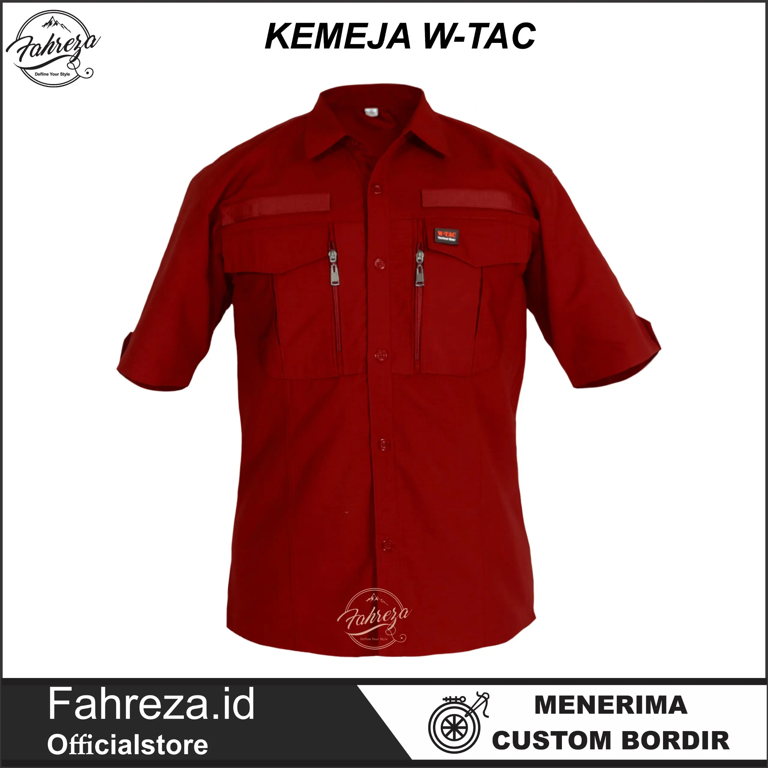 BISA COD ] ORIGINAL Kemeja Wtac tangan pendek | Kemeja cargo | kemeja tactical