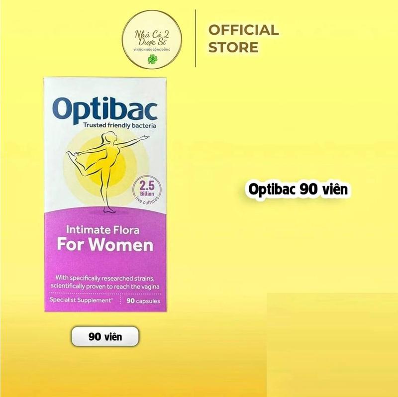 VLT CTC Men lợi khuẩn Optibac Tím 30-90 viên tăng đề kháng - Nhập khẩu chính hãng - Thực phẩm hỗ trợ sức khỏe - Tặng 10 chiếc khẩu trang
