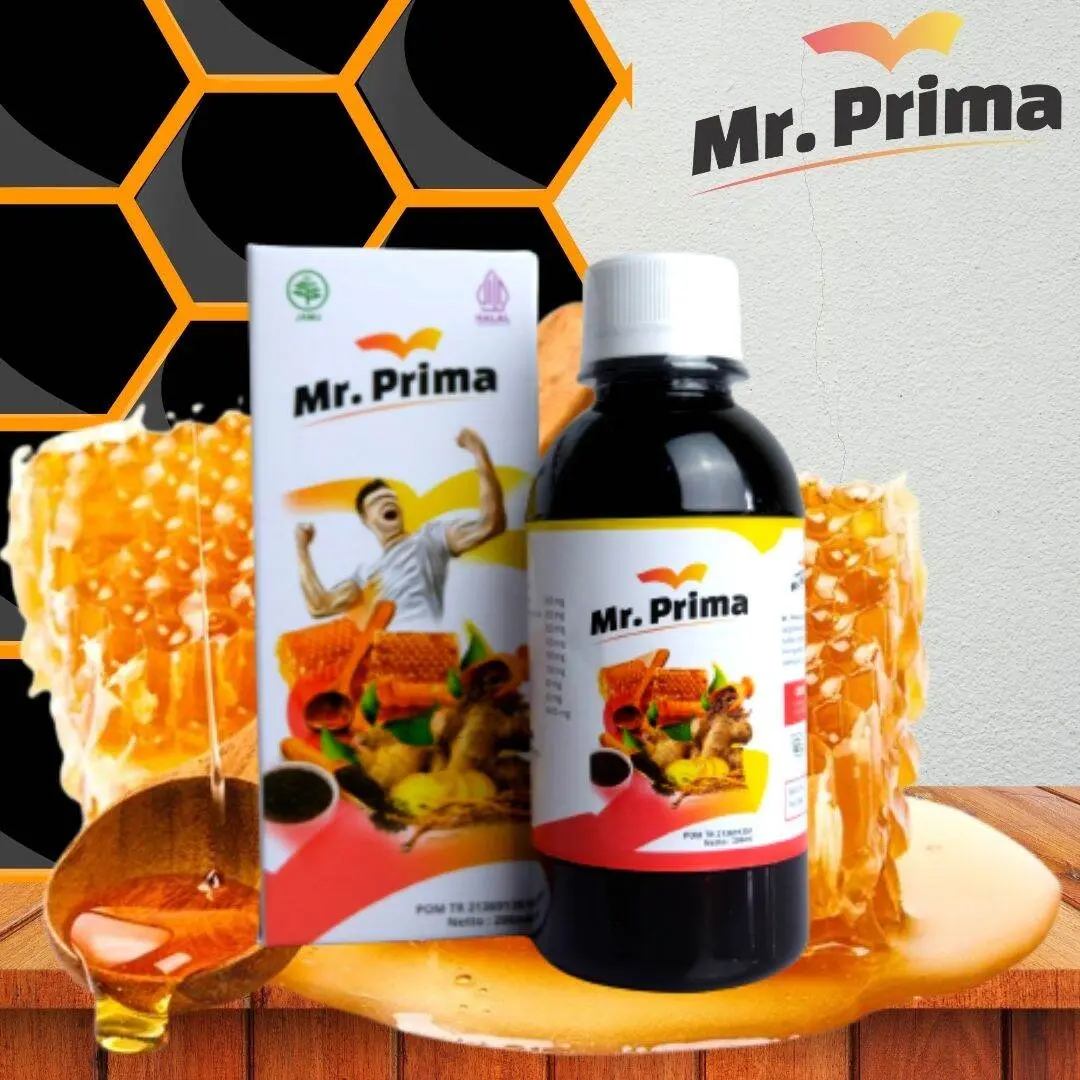 PROMO 1 Botol Madu Mr Prima Asli Botol 200ml Suplemen Pria Alami BPOM