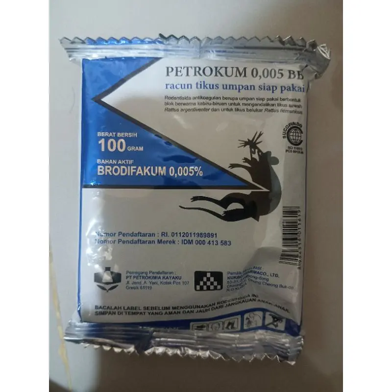 racun tikus petrokum umpan siap pakai asli original