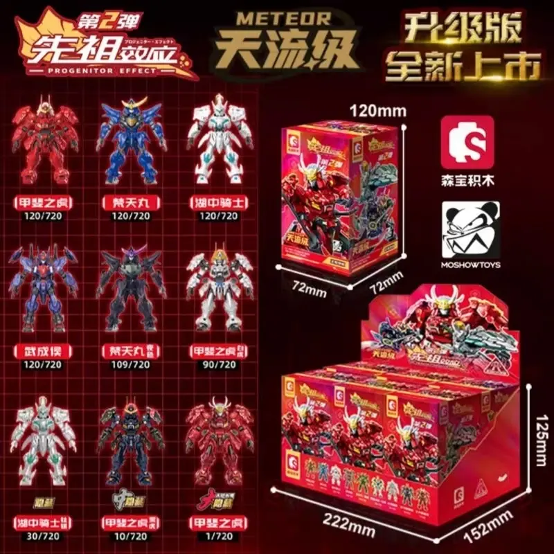 Figure Sembo x Moshow progenitor effect Model kit robot anak mainan toys Kotak ( random ) 2