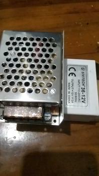 Product Review of cod power supply adaptor switching trafo LED strip12v 3A from 🌈**9 0
