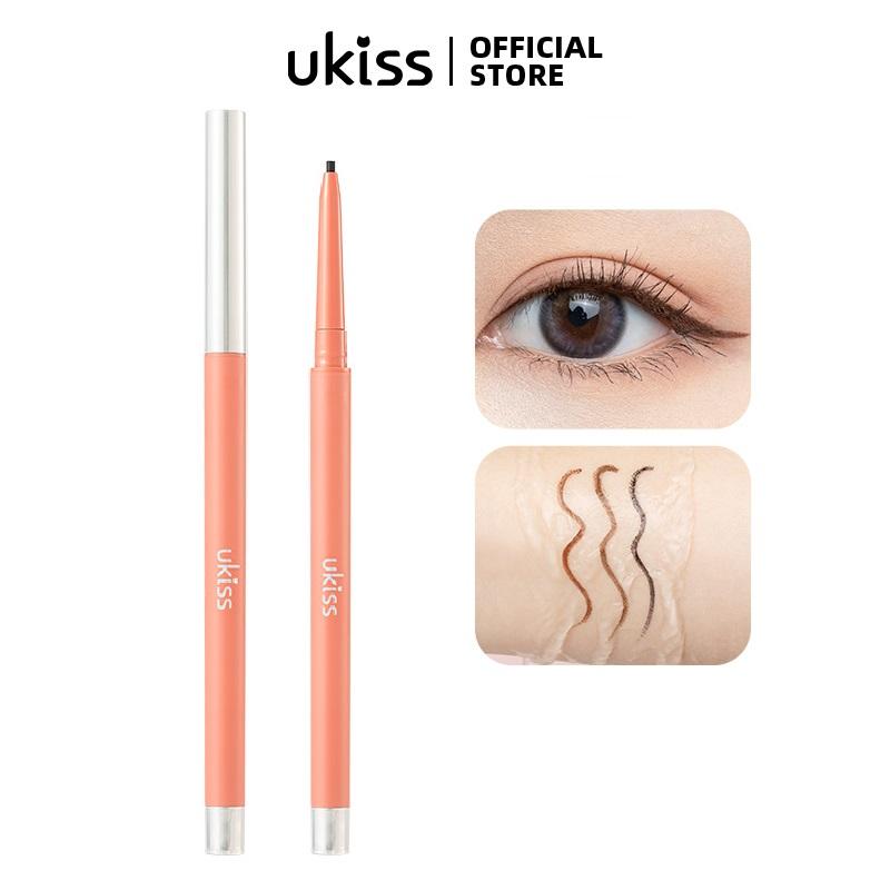 UKISS Gel Bút chì kẻ mắt 0.05g lâu trôi không thấm nước đầu rất mịn 1,5mm nâng cấp mới Nữ Mỹ Phẩm Women Trang Điểm Cosmetic