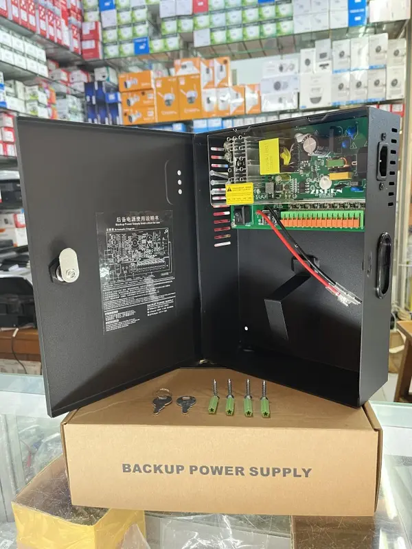 Termurah Backup Power Supply Box 12V 10A 8Ch Power Cctv(Ups) 0