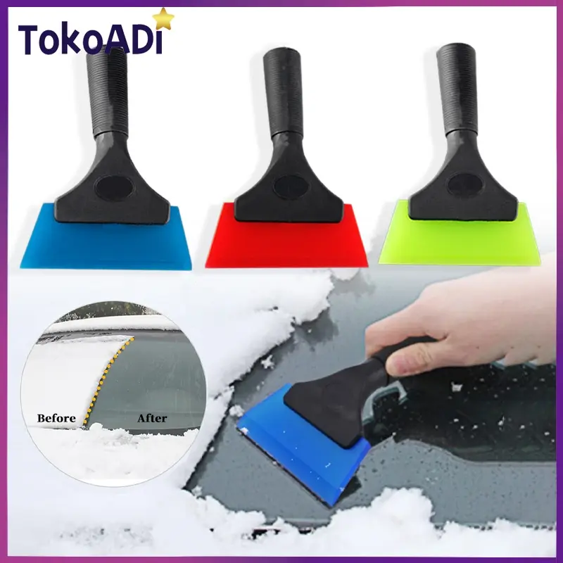 Alat kaca film Mobil Squeegee Scrap Alat Wrapping Stiker Desain Tambah Tebal