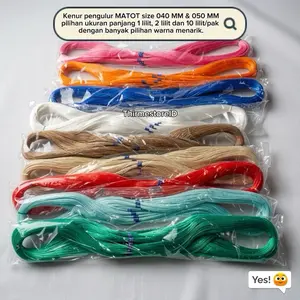 ThirmestoreID Kenur MATOT Size 040 MM dan 050 MM Pari Original Isi 2 Lilit dan perpak isi 10 lilit Kecil dan besar Merk Ikan Pari ORIGINAL Asli
