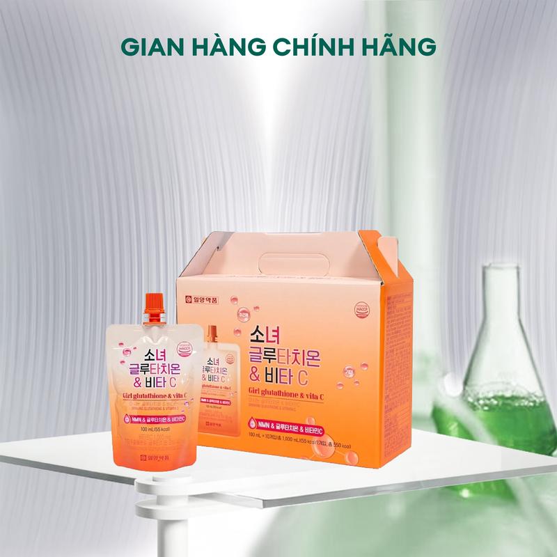 HV T121 - 1h Nước Uống Collagen NMN Glutathione and Vita C