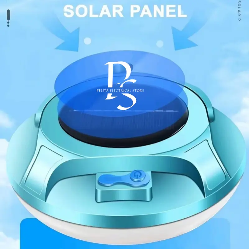 LAMPU EMERGENCY UFO SOLAR PANEL CAMPING MAXPOWER MX-203 600WATT / 400 WATT / 300 WATT 1