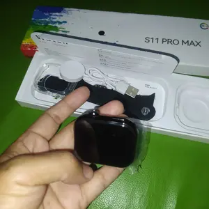 Smartwatch S11 pro max Jam Pintar Free protective case Olahraga with 1.9" HD AMOLED Display wireless charging Dan Ganti Wallpapper Jam Tangan Smartwatch Jam Tangan Wanita pria & smartwatch wanita Tahan Air Jam Tangan Pintar Monitor Monitor Detak Jantung