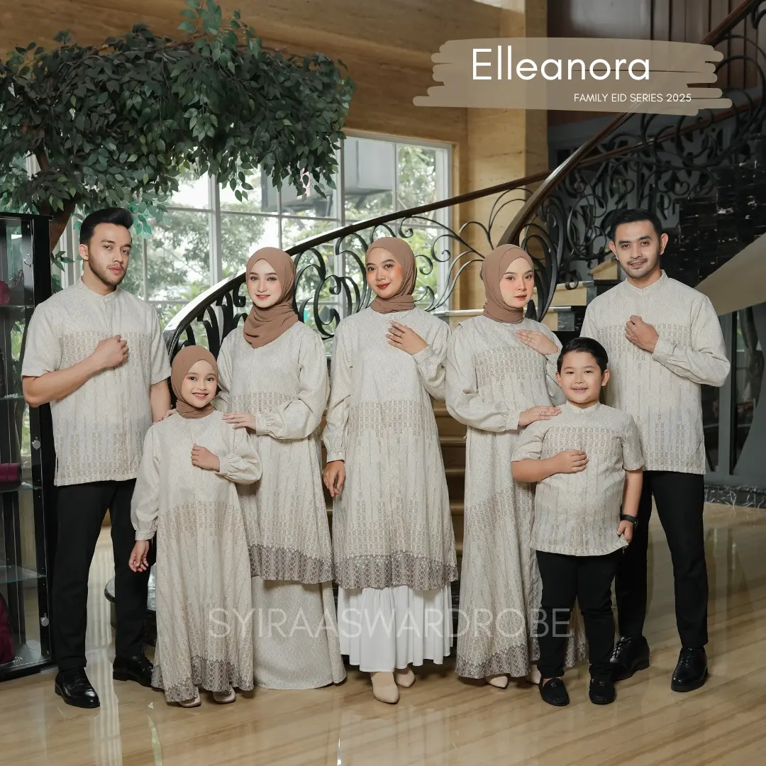 Syiraaswardrobe | Elleanora Family Series - Warna Beige