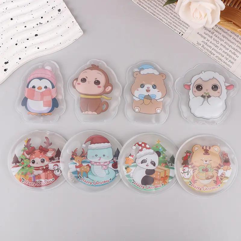 Mini Winter Hand Warmer Instant Heating Pack Reusable Cute Cartoon Hand Warmer…