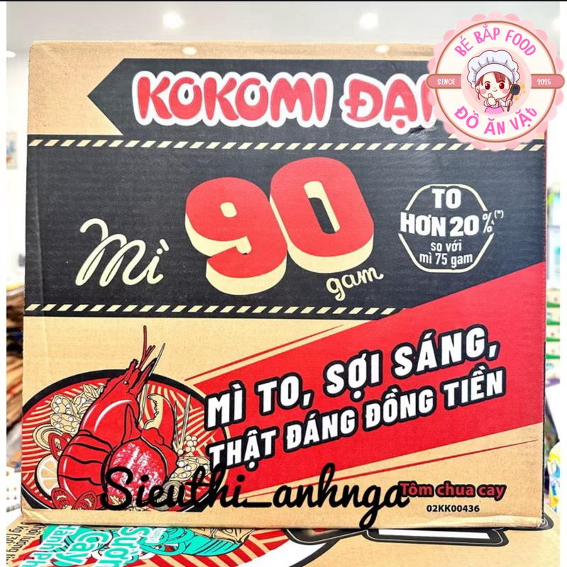  MÌ TÔM KOKOMI Đại 90 THÙNG 30 GÓI 