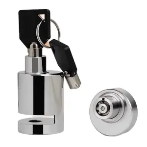 Gembok Cakram Motor Bulat Baja Motor Sepeda Kuat Aman Disk Lock AHM Honda Yamaha UNIVERSAL FULL BAJA GEMBOK