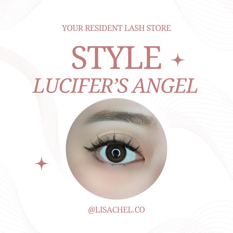 Product Introduction of LISACHEL.CO Magnetic Clip-on Eyelashes - Lucifer's Angel, High Quality Reusable Set with Applicator 1
