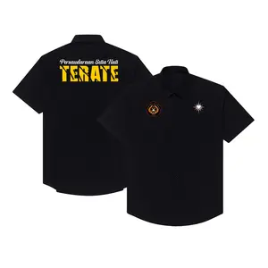 KEMEJA HEM PSHT TERATE IPSI LOGO HATI BERSINAR ACARA RESMI CASUAL SABLON