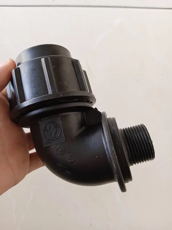 Fitting HDPE Elbow Drat Luar 20mm x 1/2 Inch Atau Male Thread Elbow Uk 20Mm x 1/2 Inch 4