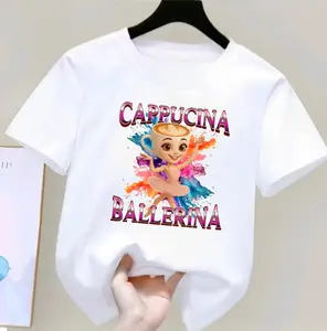 Baju Anak Anak Cowok Cewek Ideal 0-12 Tahun Unisex anak laki-laki perempuan cappucina ballerina Fashion
